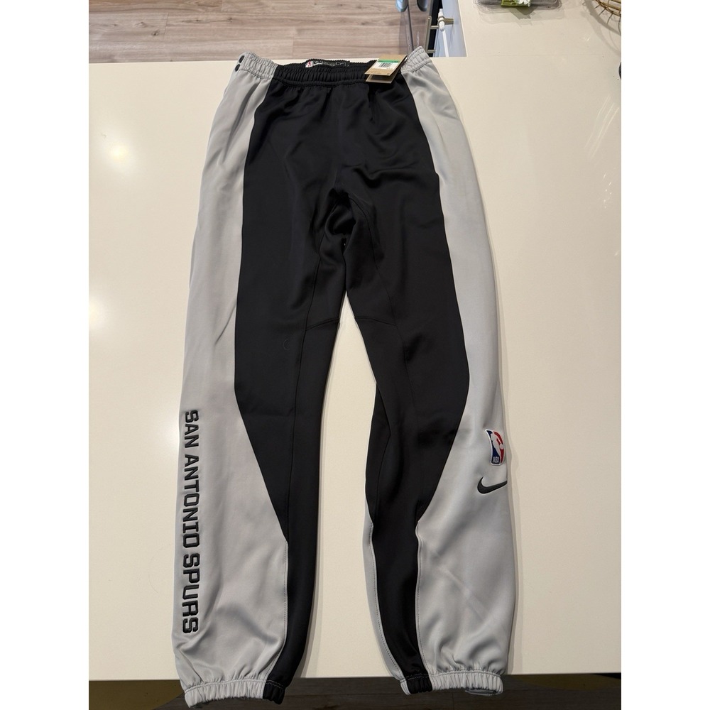 Nike San Antonio Spurs Authentic Showtime Dri-FIT Pants FB5765-010 Mens XLT